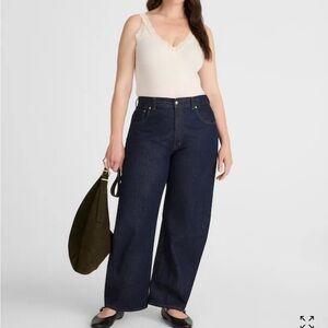 Madewell Balloon Jeans – Size 33 – Classic Blue Denim
